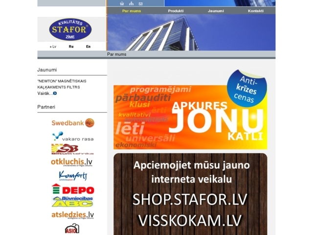 Stafor Eko, SIA